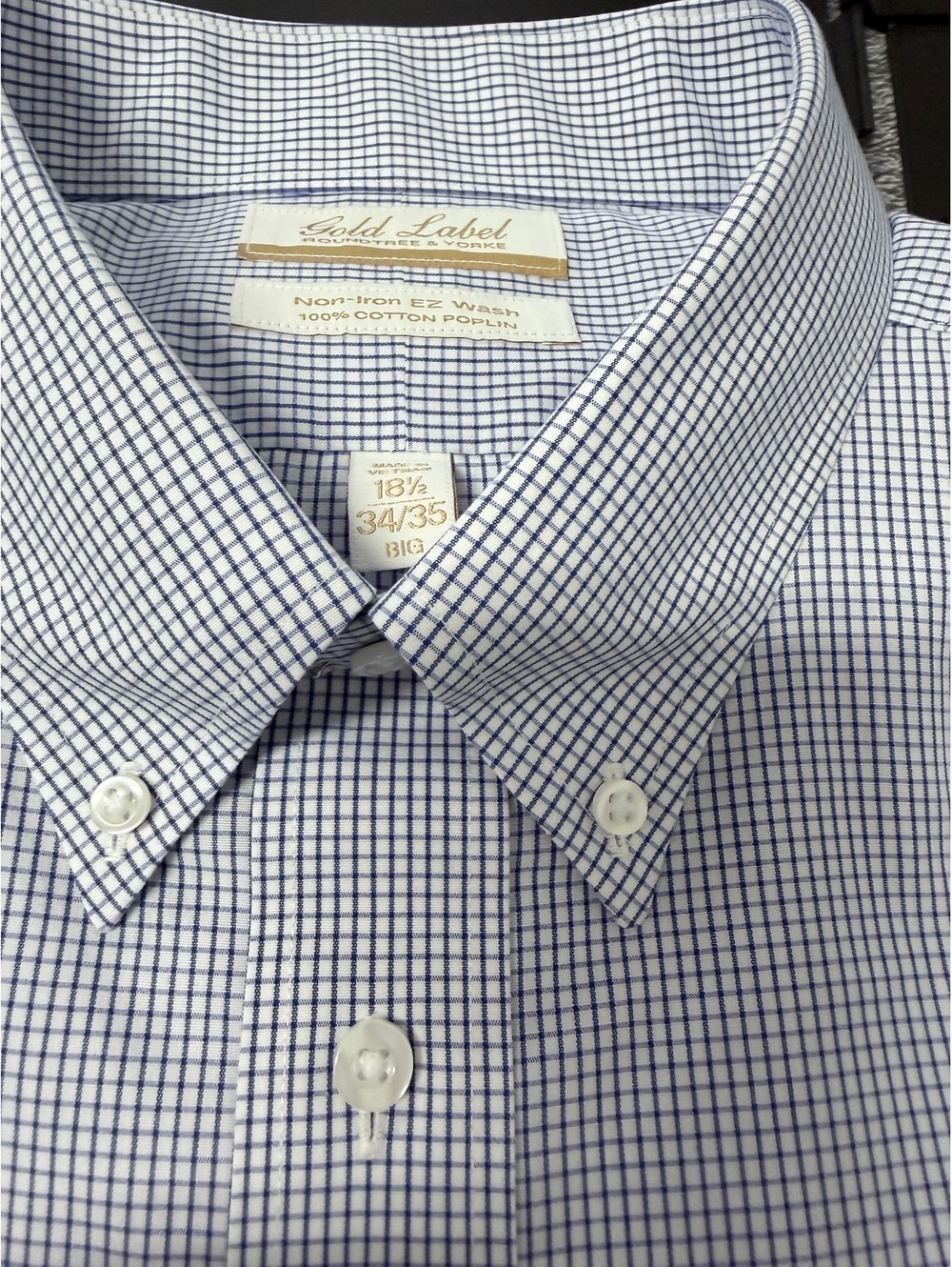 Gold Label Men’s Dress Shirt SKU 1144
